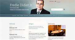 Desktop Screenshot of frediedidier.com.br